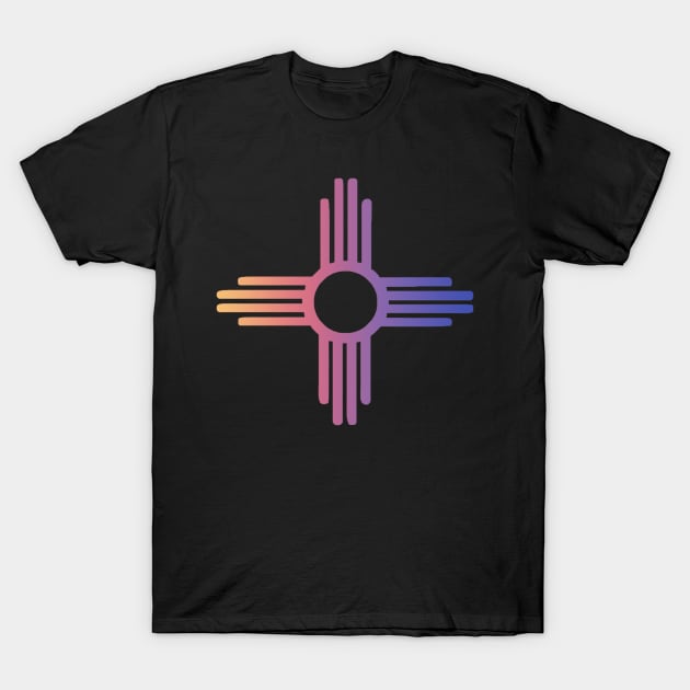 New Mexico Zia Symbol T-Shirt by Conscious Creations